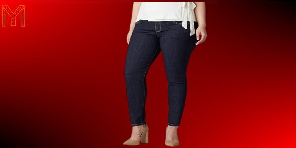Lee Women Plus Size Sculpting Slim Fit Skinny Leg Pull on Jean